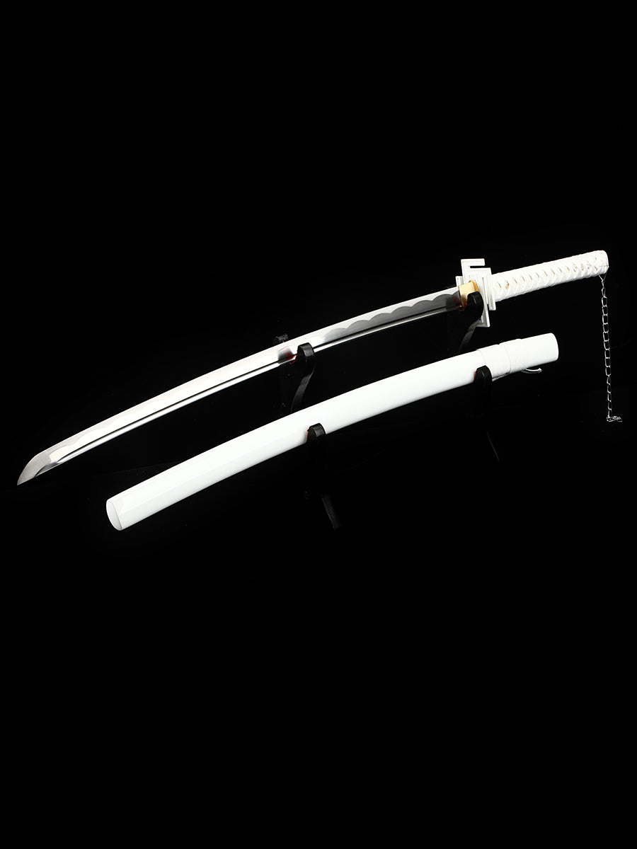(A26)Anime Katana Swords  Handmade Bleach Kurosaki Ichigo Bankai Tensa Zangetsu