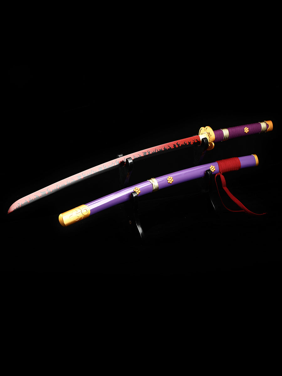 (A011)One Piece Series Authentic Japanese samurai katana carbon steel COS men's fine gift series(56)