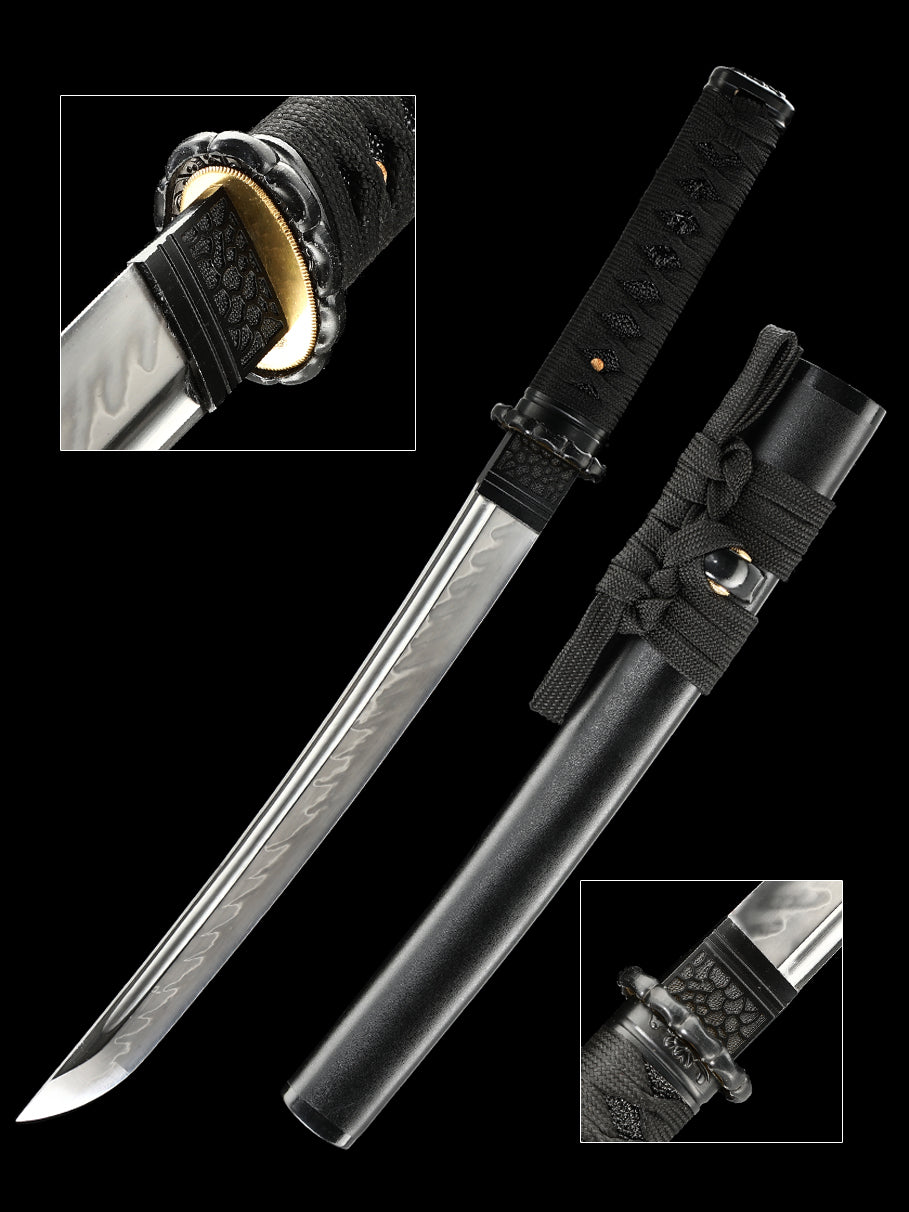 Japanese Ninja Short Knife Decorative Knife Japanese Samurai Knife T10 Steel Manufacturing