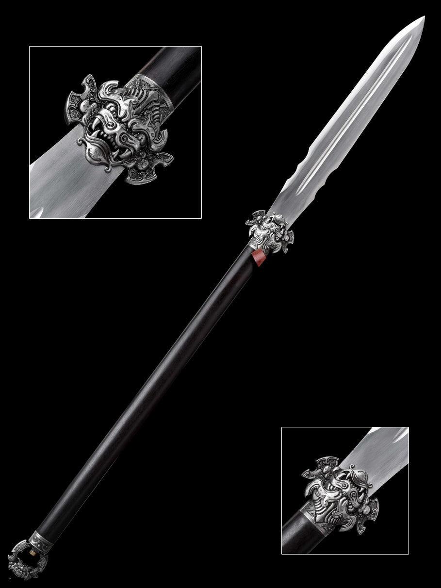 Eighteen weapons for decoration and collection, dragon singing spear