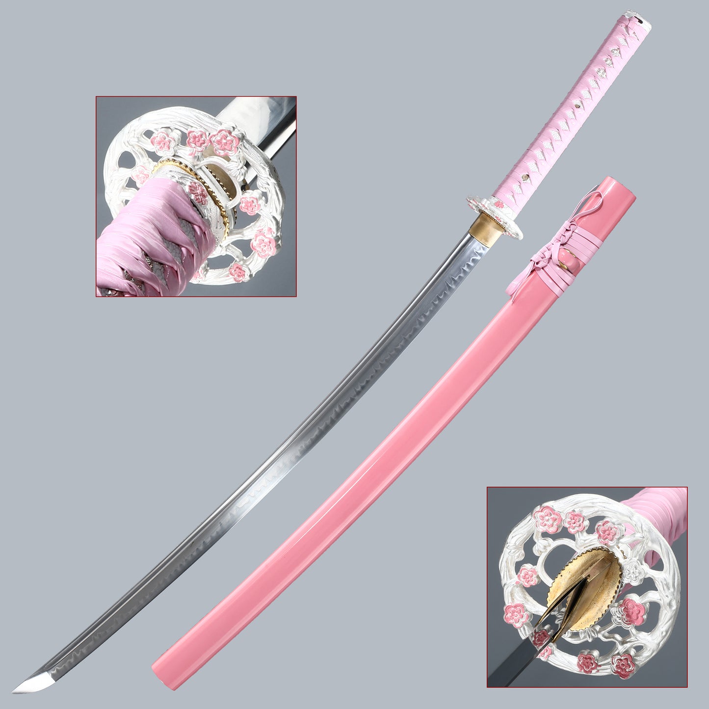 (55)T10 steel covered earth burning blade Hademade hot tempered all hand forged Japanese samurai real sword, real sword weapon, all Tang, fully functional, practical and sharp