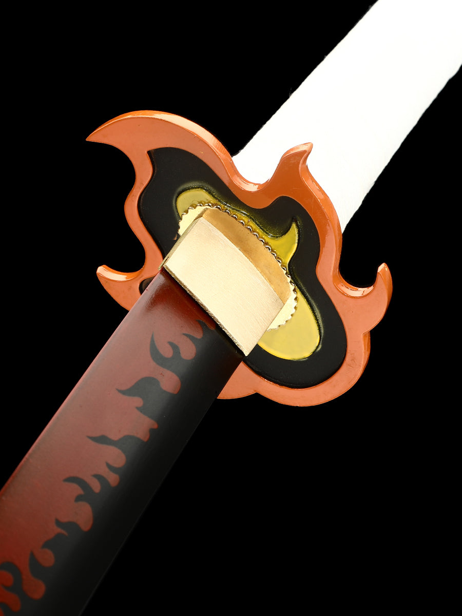 (A002)Demon Slayer sword katana sword kimetsu no yaiba Truly handmadeRengoku Kyoujurou(19)
