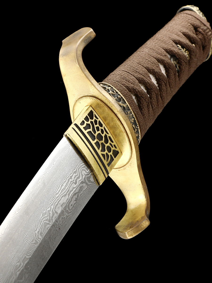 Japanese knife Damascus Steel samurai knife grinding knife knife Tan sharp all Tang 20 inch