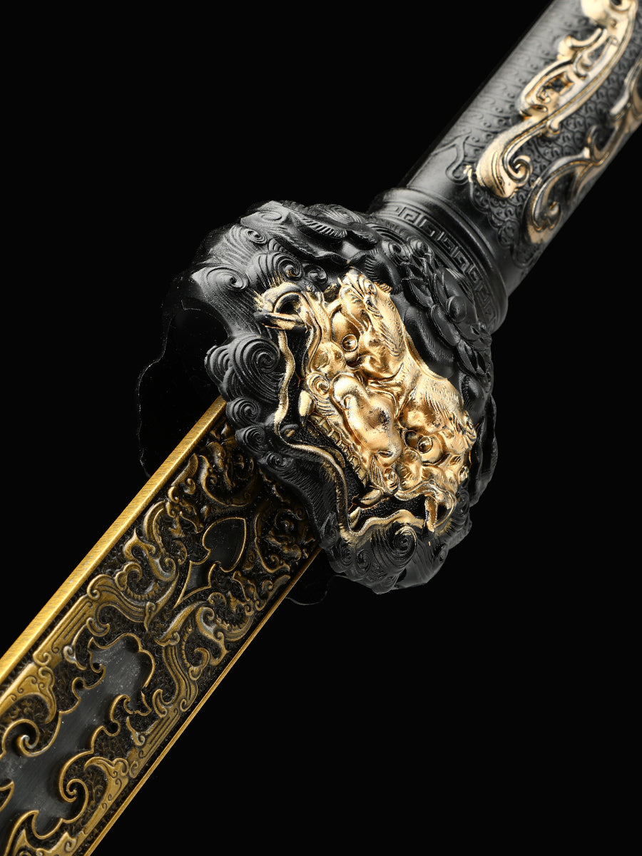 Chinese Sword, Han Dynasty Sword, Film and Television Sword, 1060 Steel Production, Blunt Practice Sword(86)