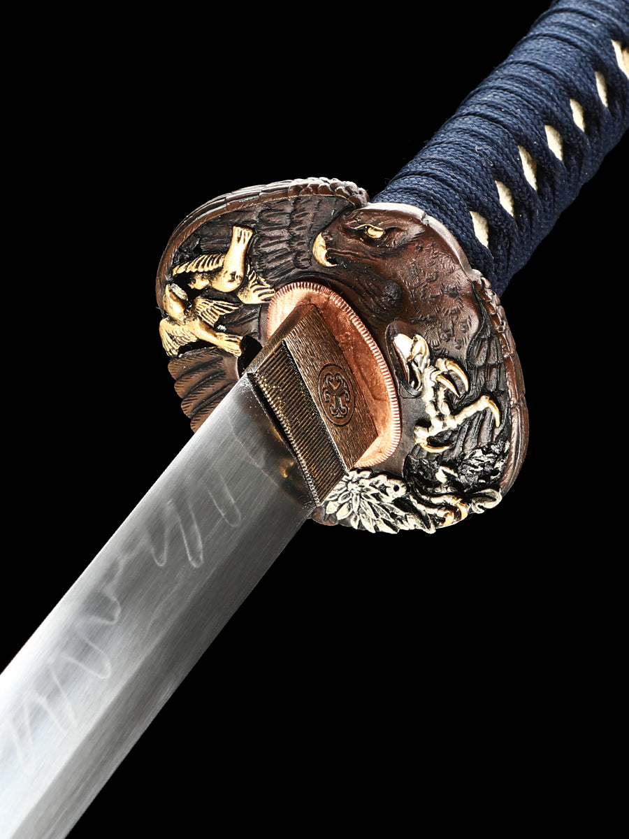 Real T10 Katana Clay Tempered Sword Steel Sharp Japanese Samurai Swords are a Unique Gift for Men