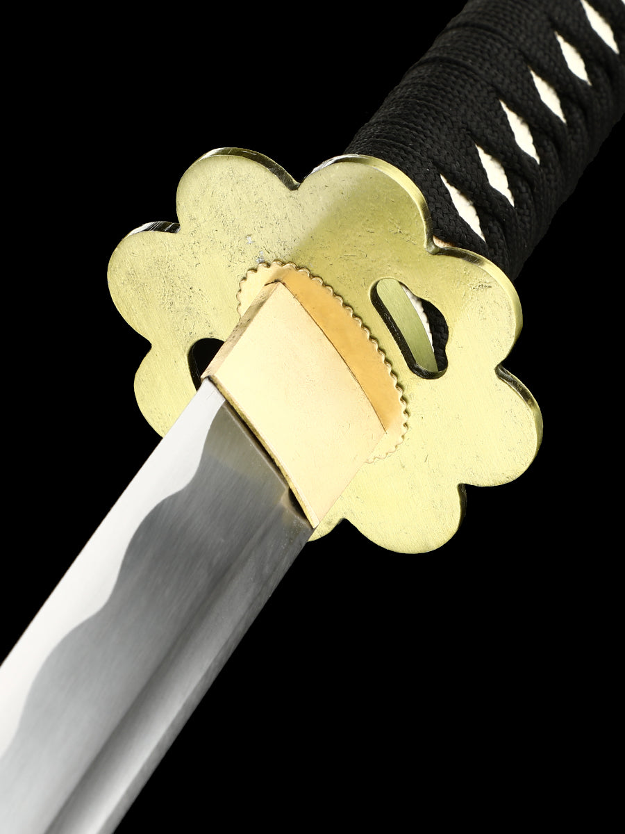 (A014)One Piece series (Akimizu Samurai sword)Japanese samurai katana carbon steel COS men's fine gift series(46)