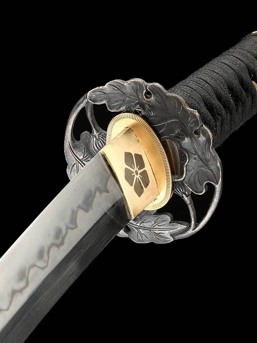 Japanese short sword decorative sword, Japanese samurai sword, made of T10 steel