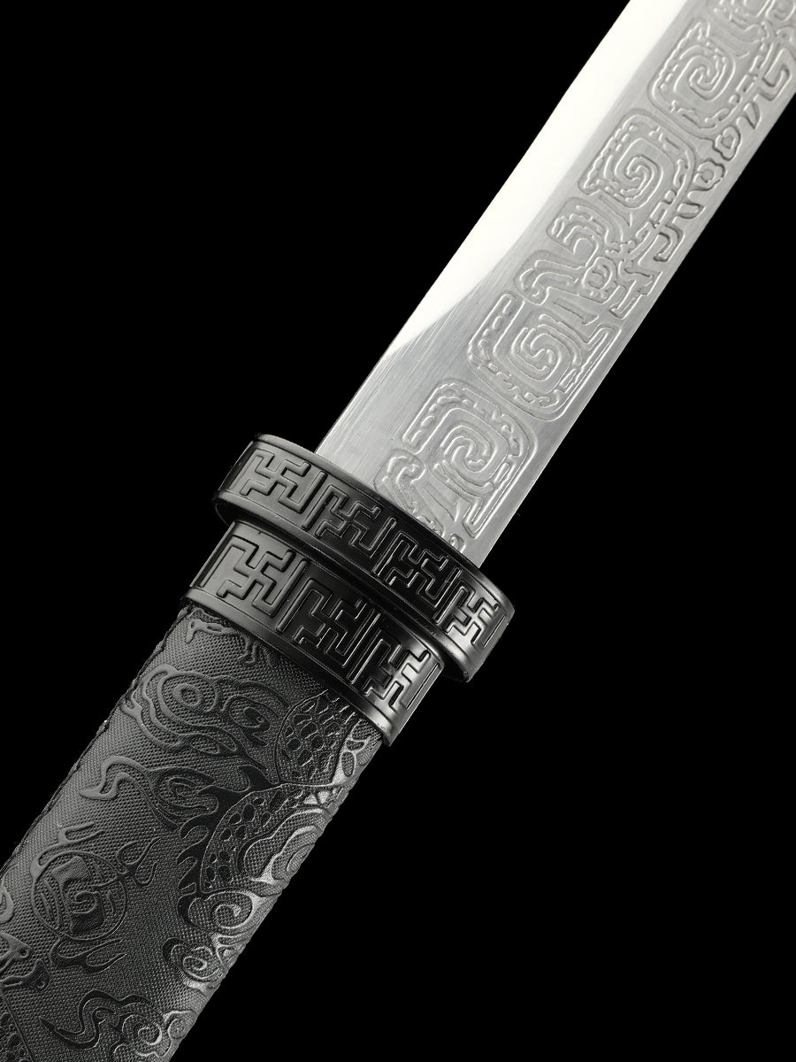 1095 Steel Battle Preparation Japanese Ninja Straight Knife
