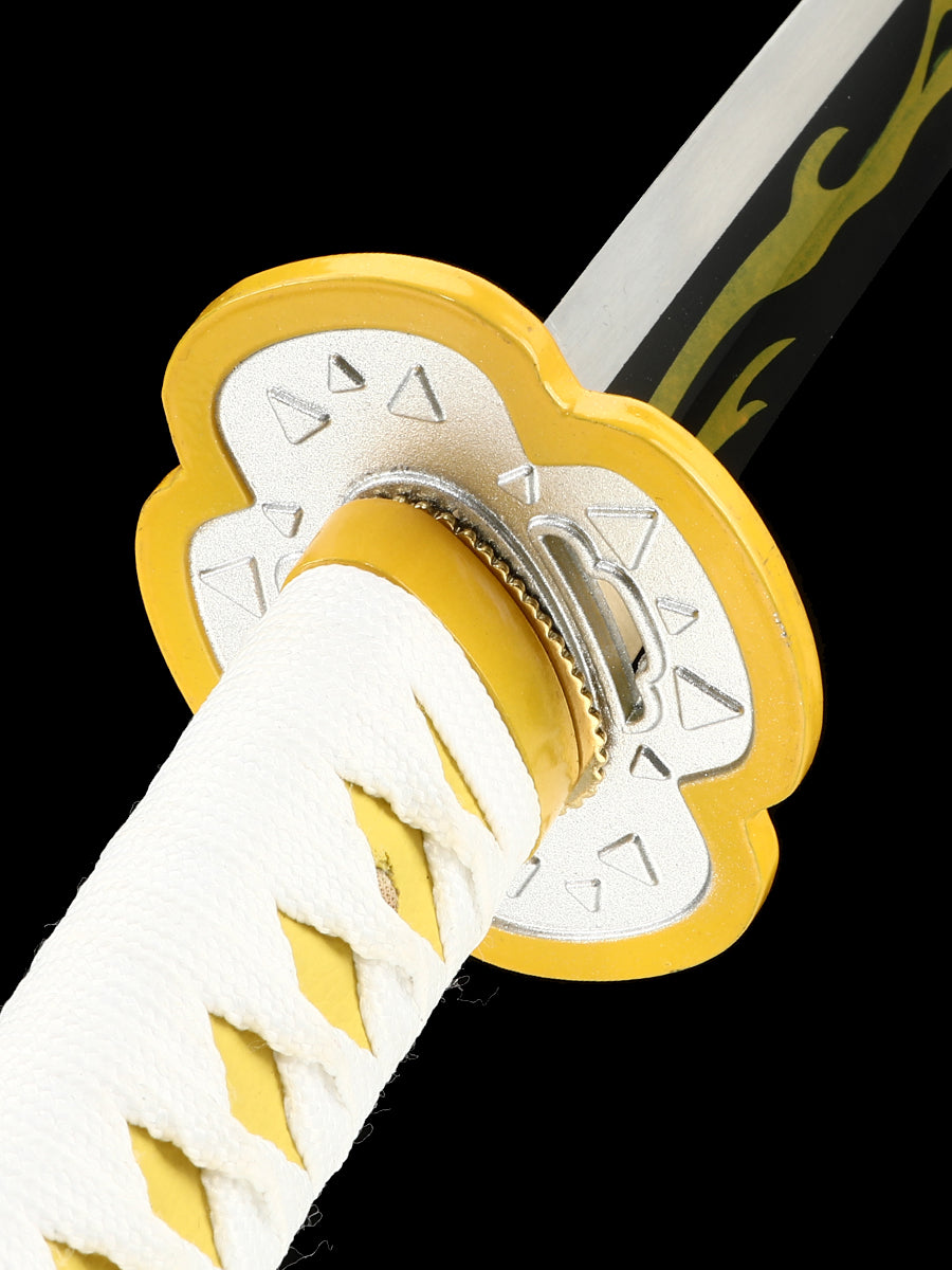 (A006)Demon Slayer kimetsu no yaiba Truly handmade katana sword Agatsuma Zenitsu
