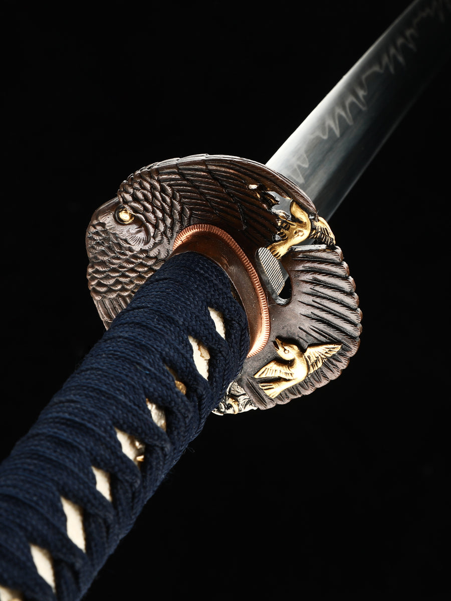 Real T10 Katana Clay Tempered Sword Steel Sharp Japanese Samurai Swords are a Unique Gift for Men