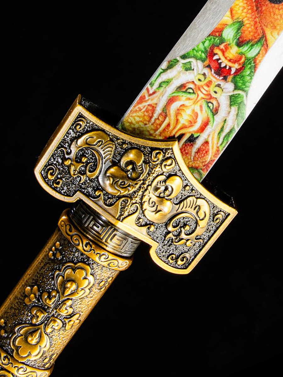 Baojian Made in China 1060 Steel Forged Exquisite Sheath