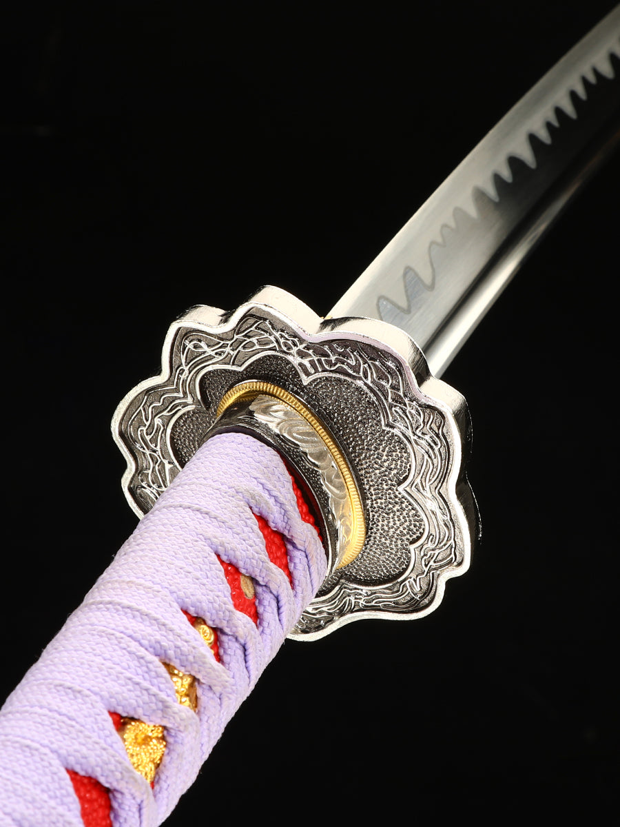 (69)Japanese samurai sword collection sword manganese steel forging unique sword
