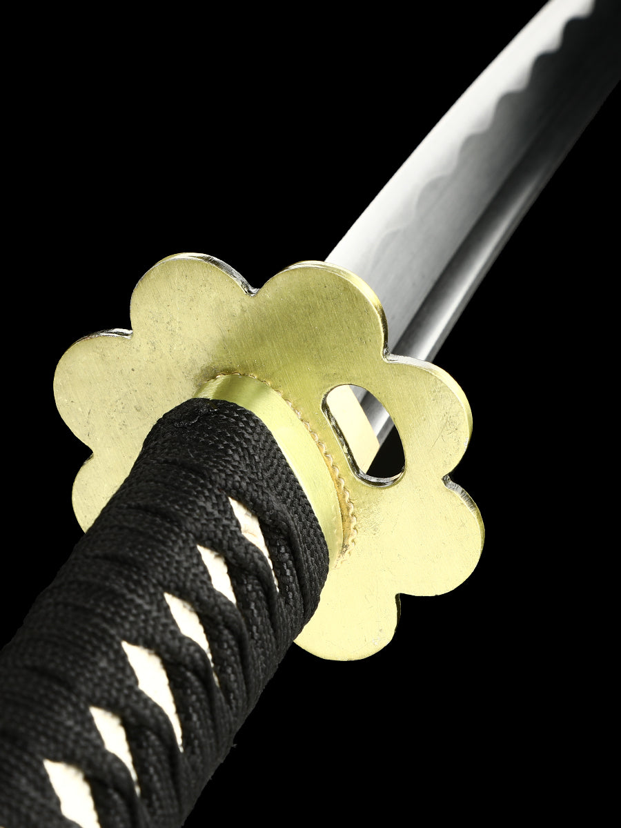 (A014)One Piece series (Akimizu Samurai sword)Japanese samurai katana carbon steel COS men's fine gift series(46)