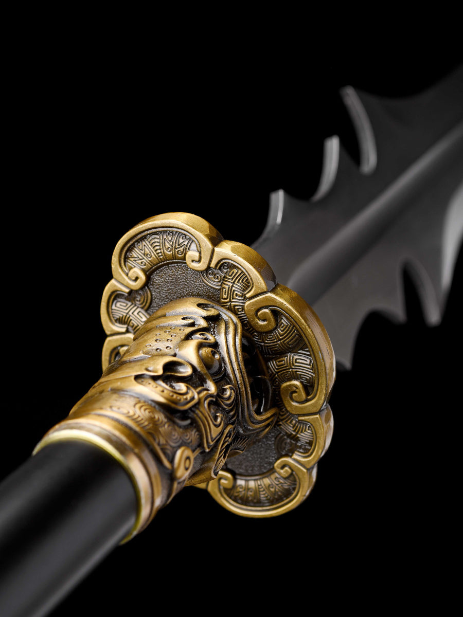Eighteen weapons for decoration and collection, Dragon Gallbladder Bright Silver Spear