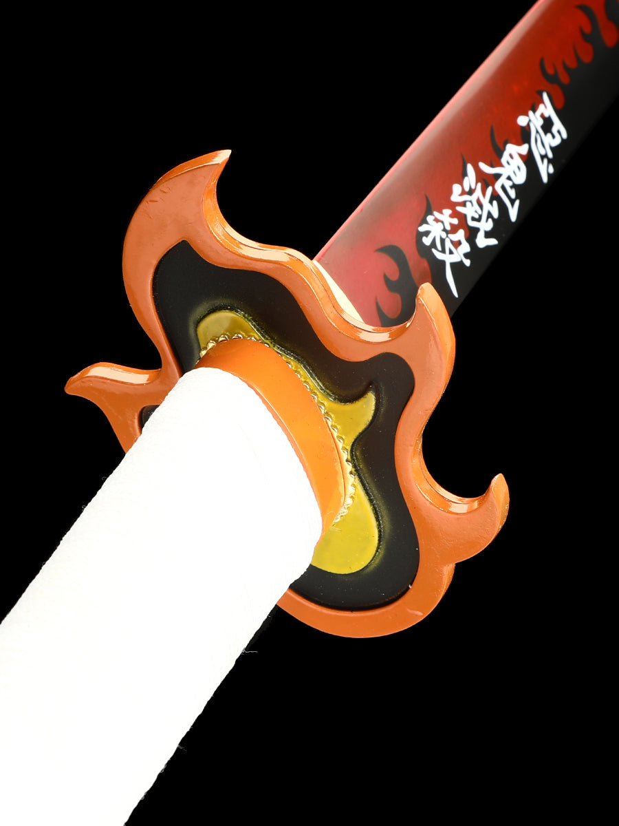 (A002)Demon Slayer sword katana sword kimetsu no yaiba Truly handmadeRengoku Kyoujurou(19)