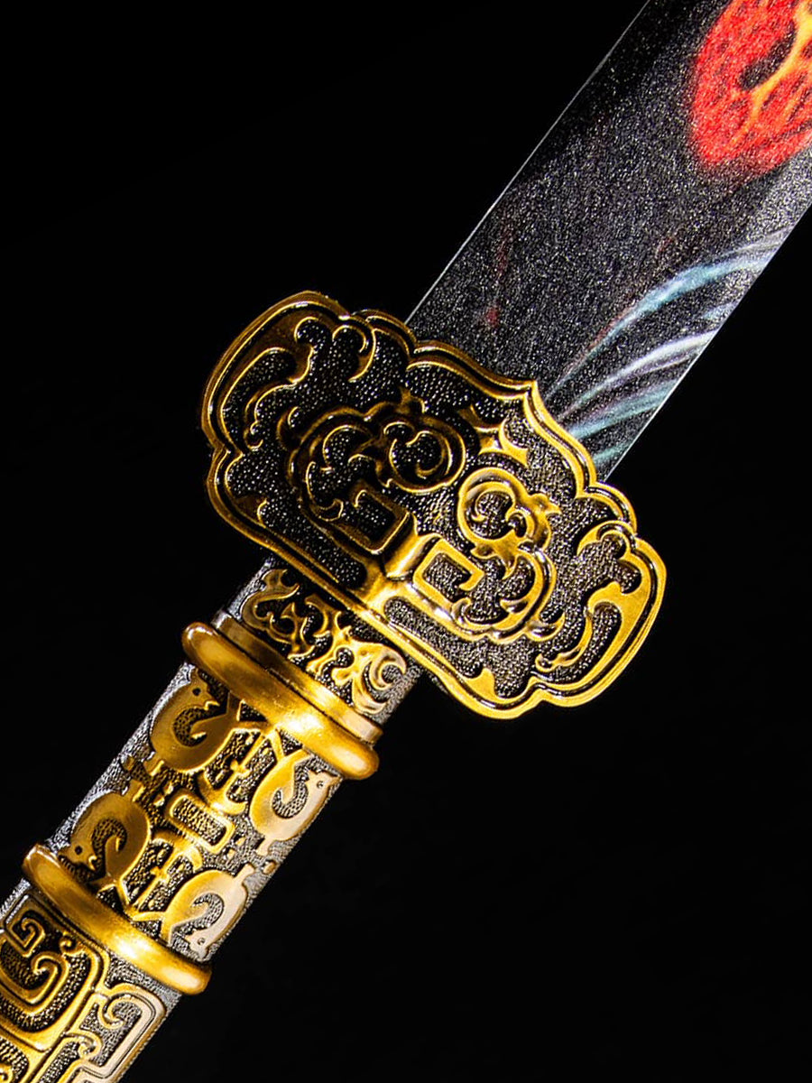 Yan Chi Han Sword, Made in China, with a 1060 steel forged exquisite scabbard