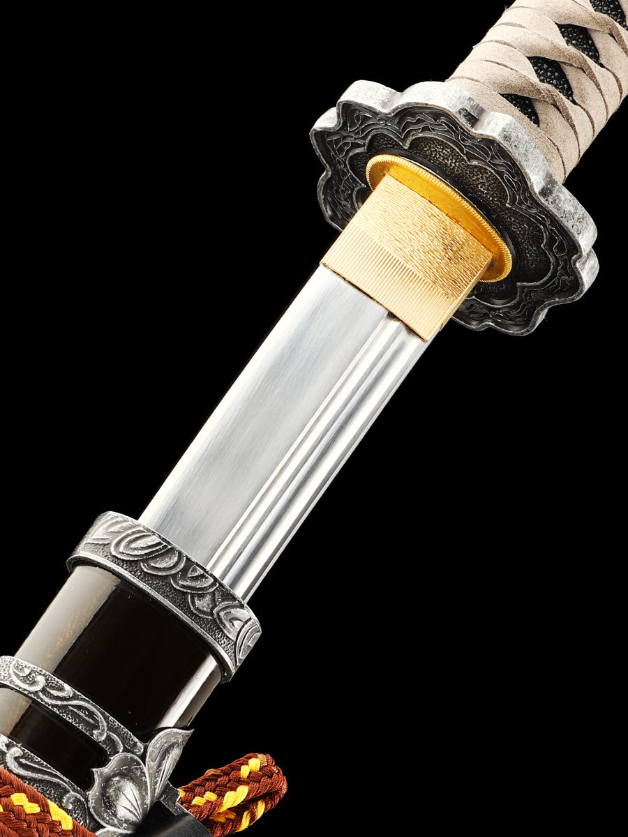(68)Military Knife Japanese samurai sword collection sword manganese steel forging unique sword