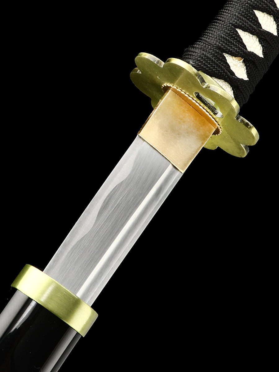 (A014)One Piece series (Akimizu Samurai sword)Japanese samurai katana carbon steel COS men's fine gift series(46)