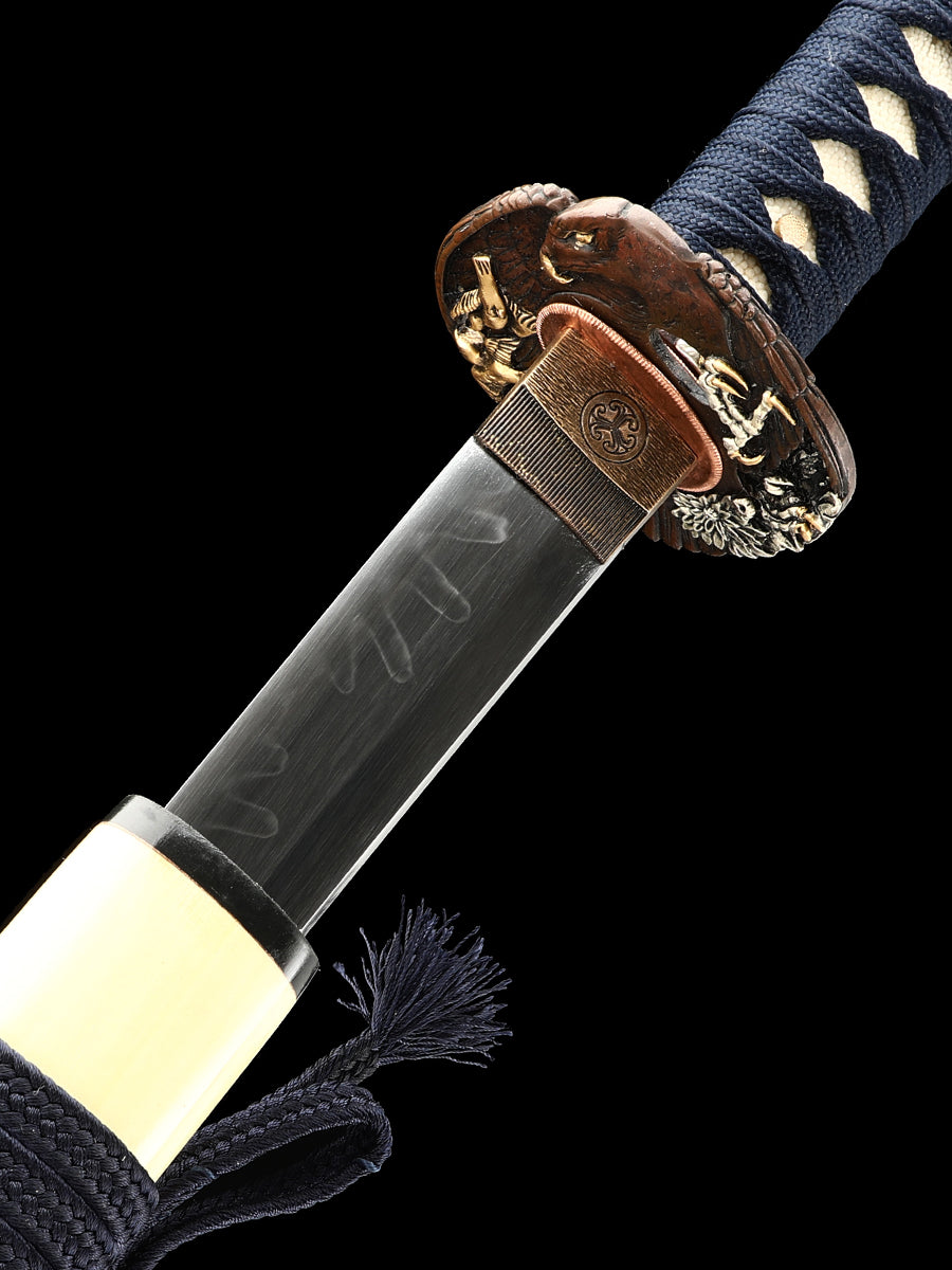 Real T10 Katana Clay Tempered Sword Steel Sharp Japanese Samurai Swords are a Unique Gift for Men