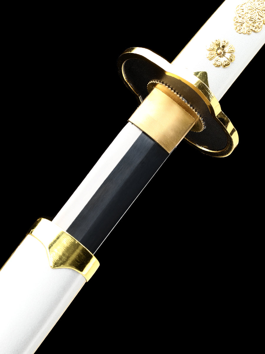 (A020)Handmade Japanese Tachi Odachi Sword High Manganese Steel With black Blade