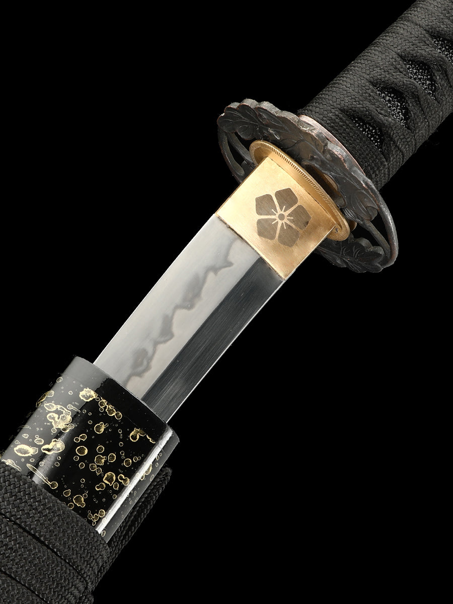 Japanese short sword decorative sword, Japanese samurai sword, made of T10 steel