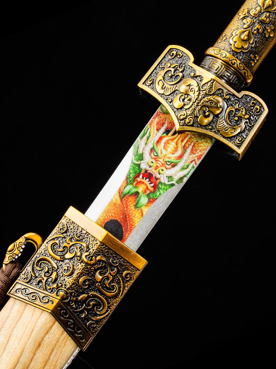 Baojian Made in China 1060 Steel Forged Exquisite Sheath