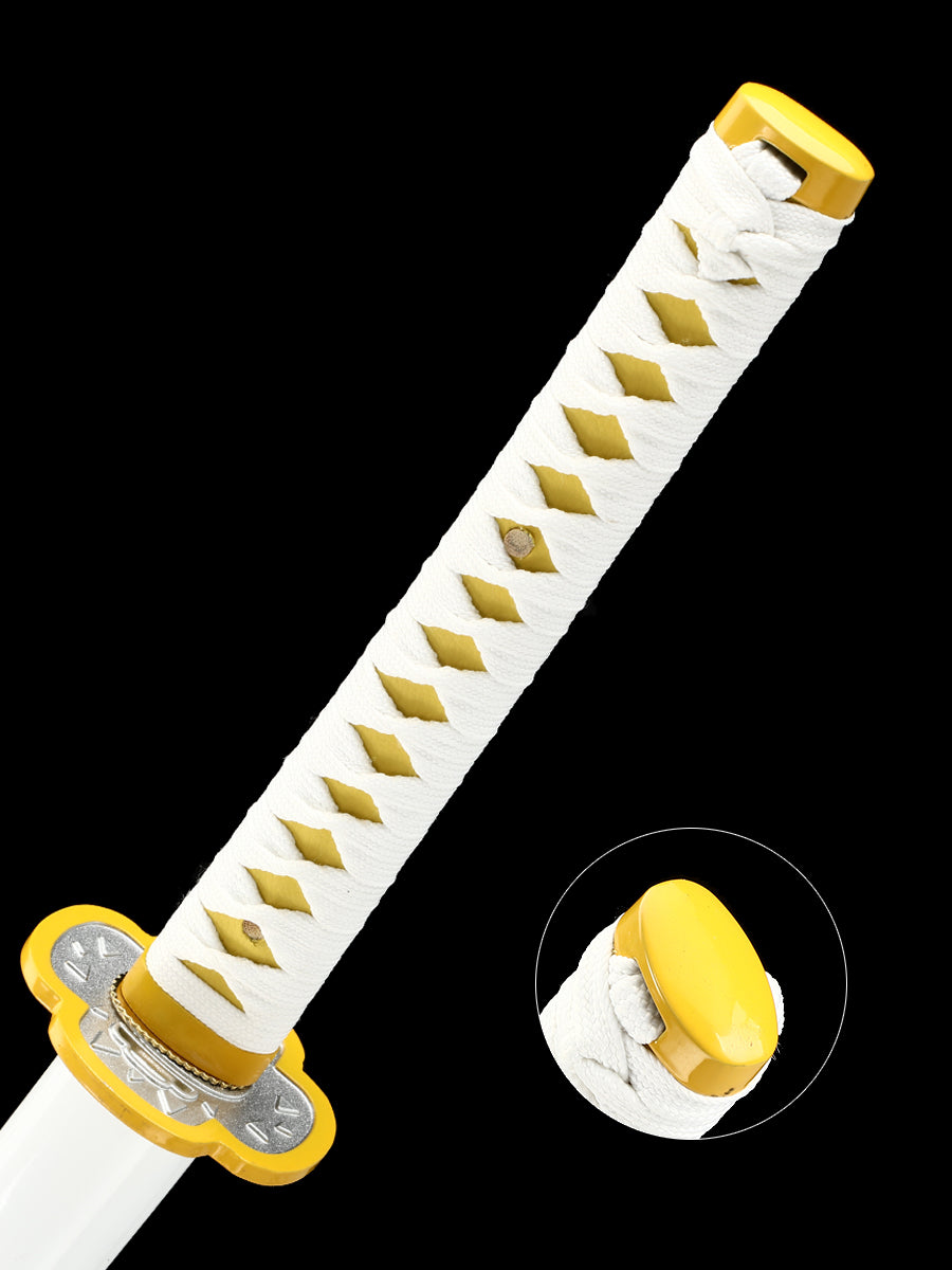 (A006)Demon Slayer kimetsu no yaiba Truly handmade katana sword Agatsuma Zenitsu