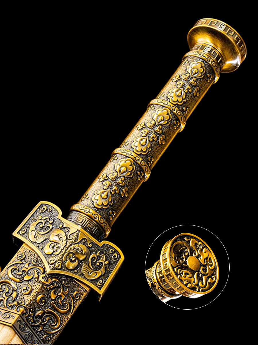 Baojian Made in China 1060 Steel Forged Exquisite Sheath