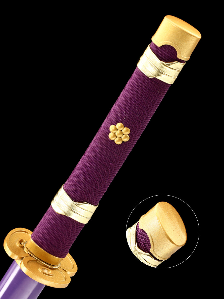 (A011)One Piece Series Authentic Japanese samurai katana carbon steel COS men's fine gift series(56)