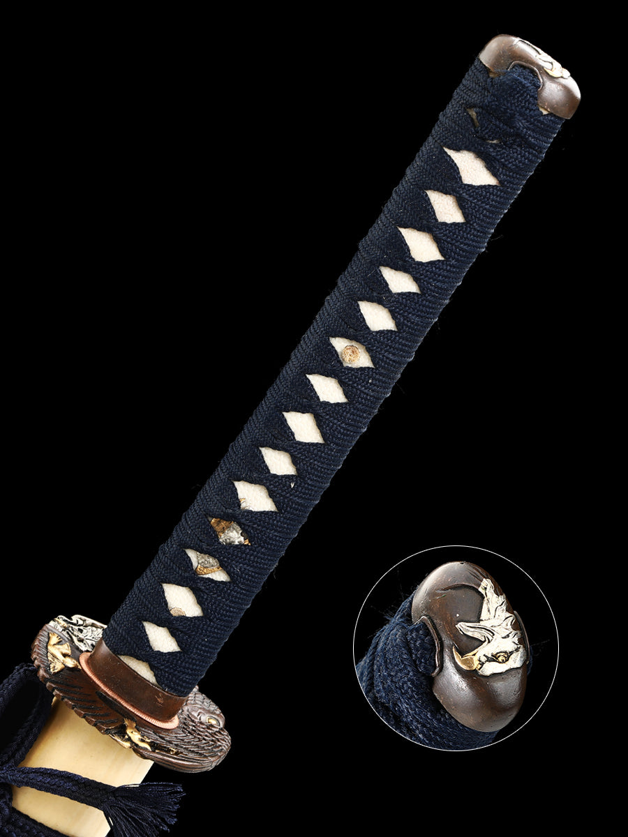 Real T10 Katana Clay Tempered Sword Steel Sharp Japanese Samurai Swords are a Unique Gift for Men