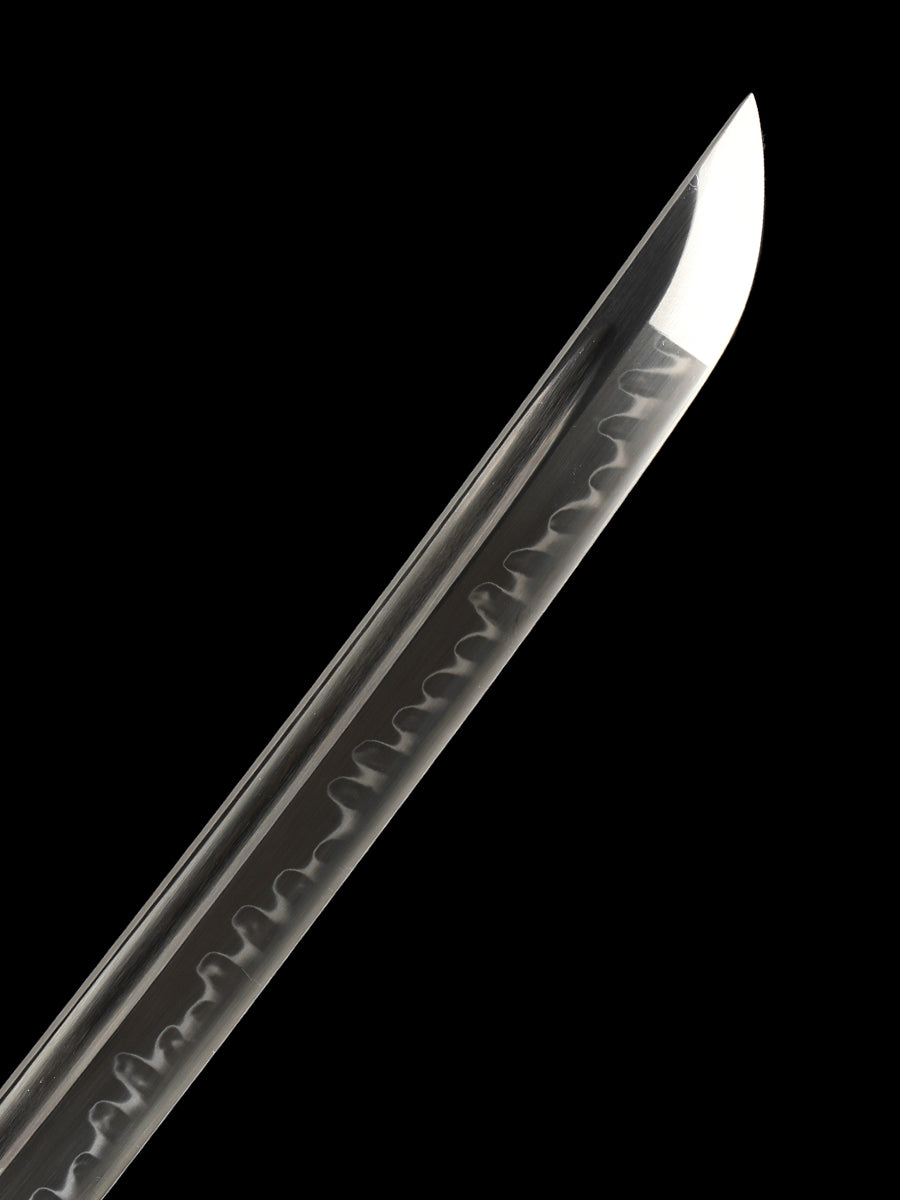 (27)Hand-made Japanese katana T10 steel blade