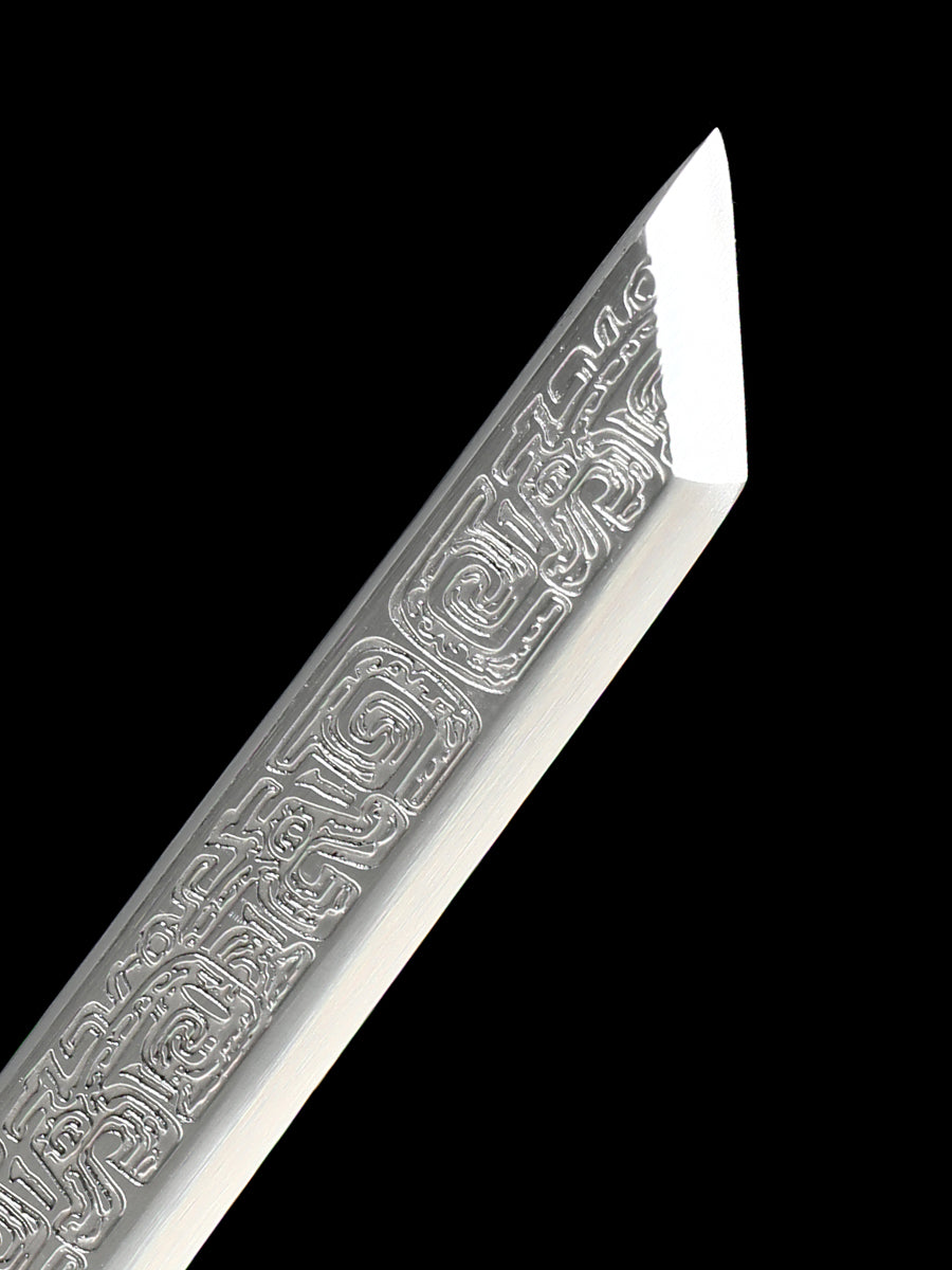 1095 Steel Battle Preparation Japanese Ninja Straight Knife