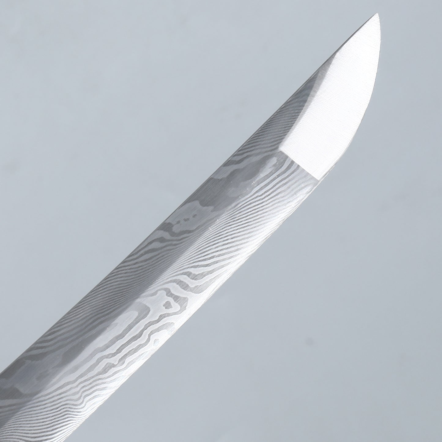 Japanese Samurai Katana Tantou Sword Damascus Steel Oil quenching Real Sharp Blade Full Tang 20Inch