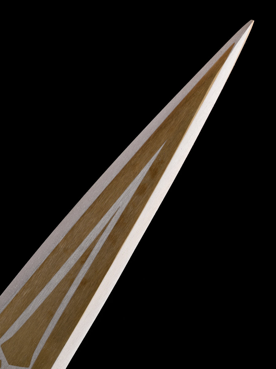 Eighteen weapons decoration collection, Nezha same style lotus spear, yellow