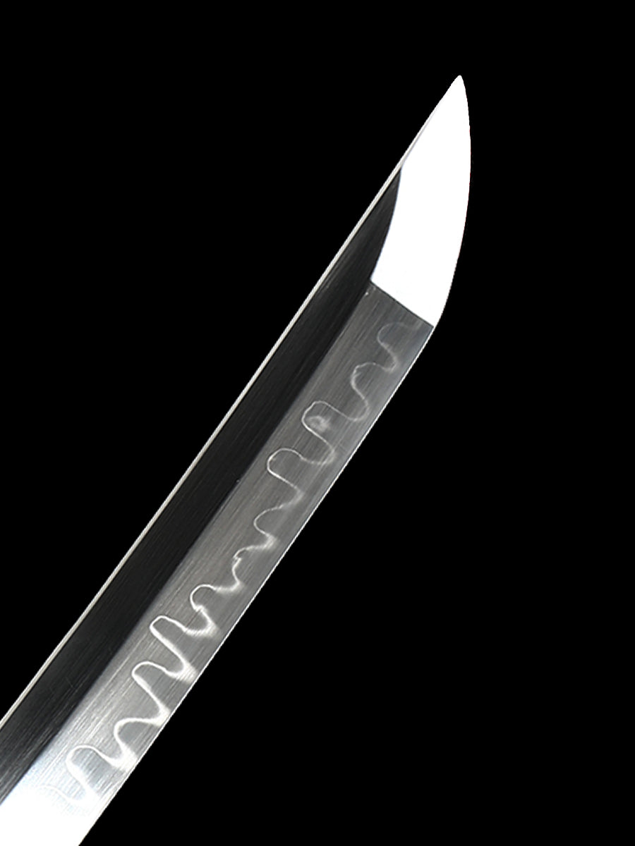 (92)Ninja Short Blade T10 Steel Warrior Blade Sharp All Tang Battle Preparation