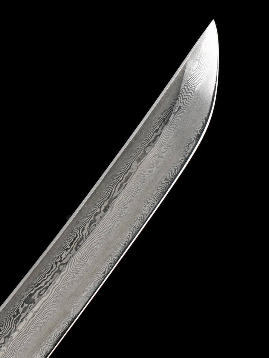 Japanese knife Damascus Steel samurai knife grinding knife knife Tan sharp all Tang 20 inch