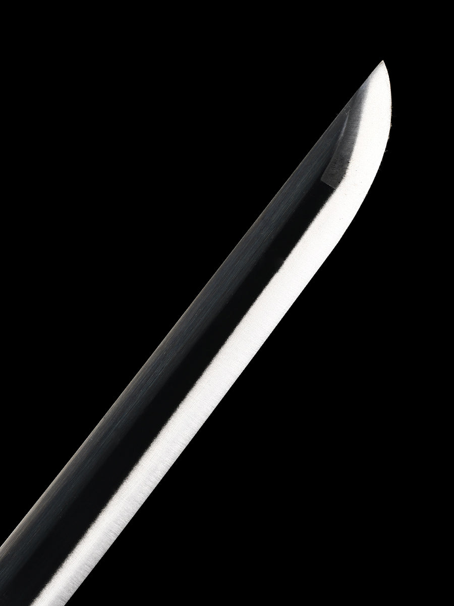 (A020)Handmade Japanese Tachi Odachi Sword High Manganese Steel With black Blade