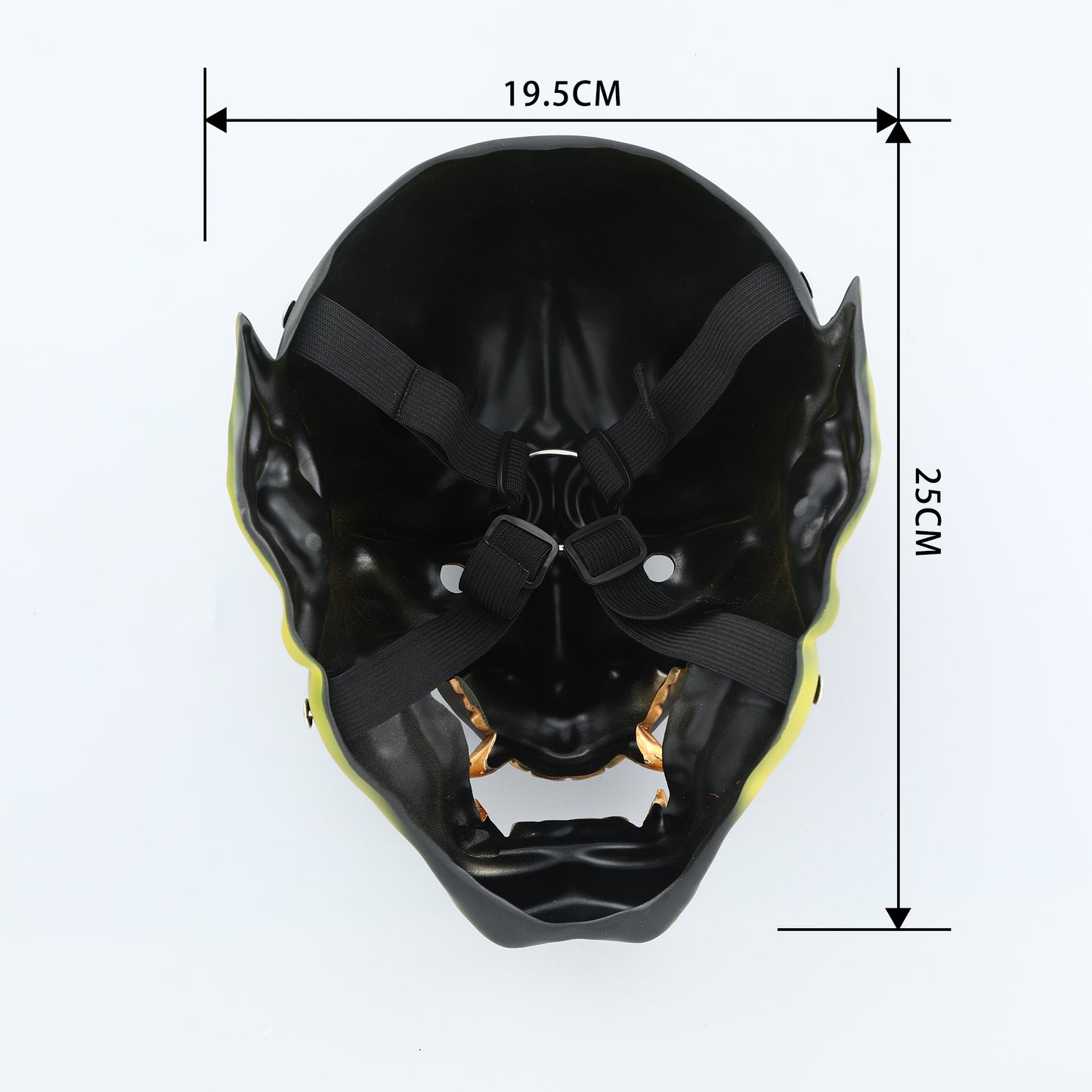 (M6)Demon King Hundred Ghosts Dress up Prop Halloween Horror Tattoo Decoration Japanese Mask COS