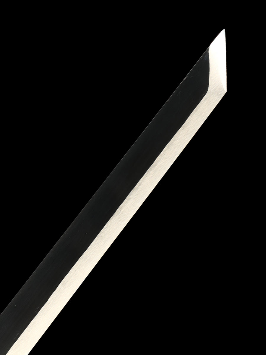 Japanese Anime Sword Grass Mat Sword Black Sheath Decoration Collection