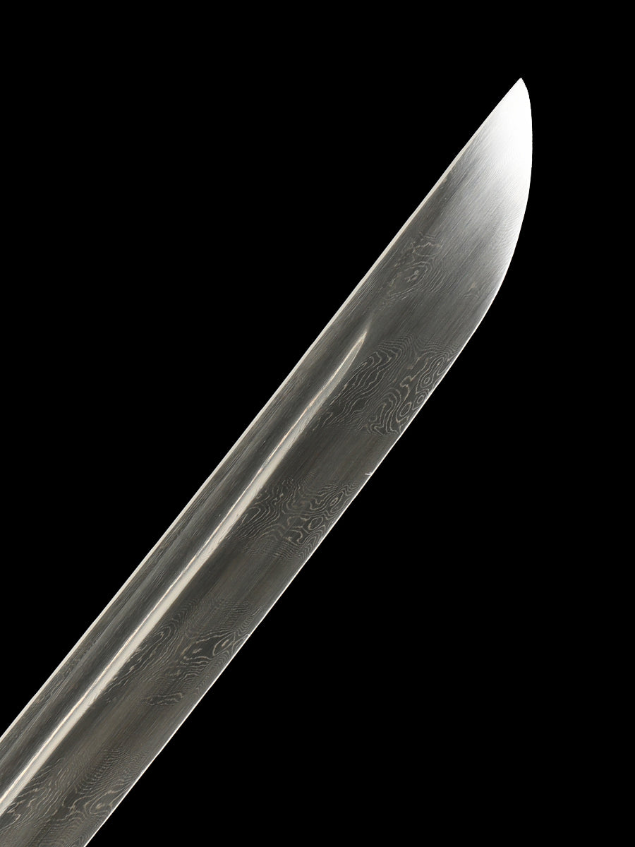 (26)Handmade Japanese Tachi Odachi Sword Pattern Steel Full Tang