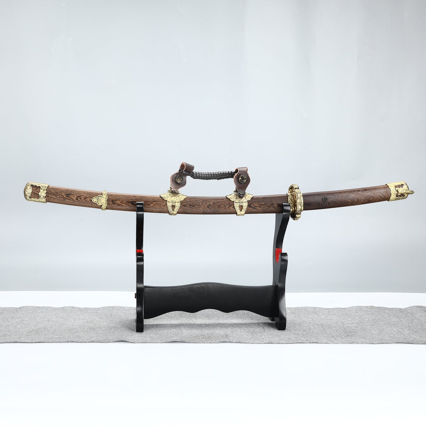 Handmade Katana T10 Steel Samurai Japanese Real Sword Chicken Wing Wooden Sheath Knife Full Tang Sharp