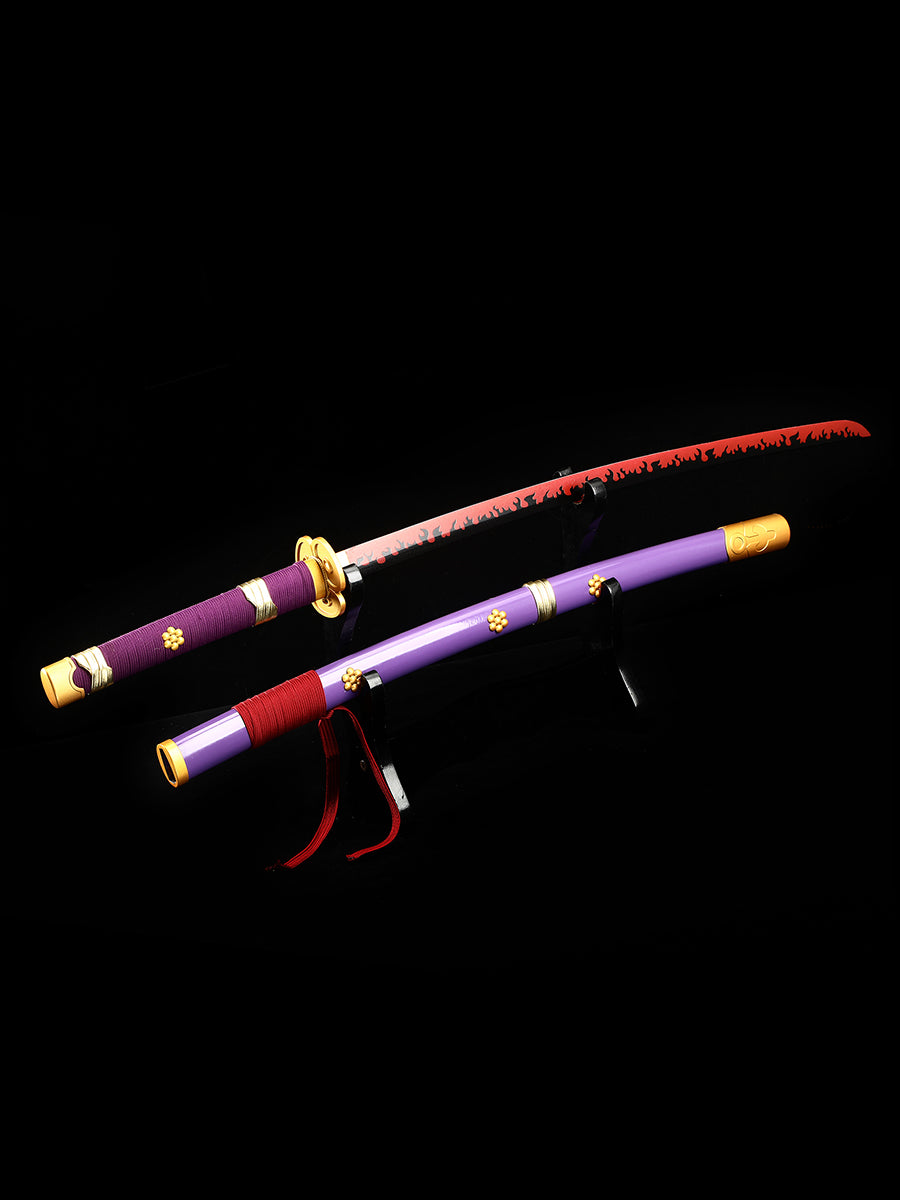(A011)One Piece Series Authentic Japanese samurai katana carbon steel COS men's fine gift series(56)