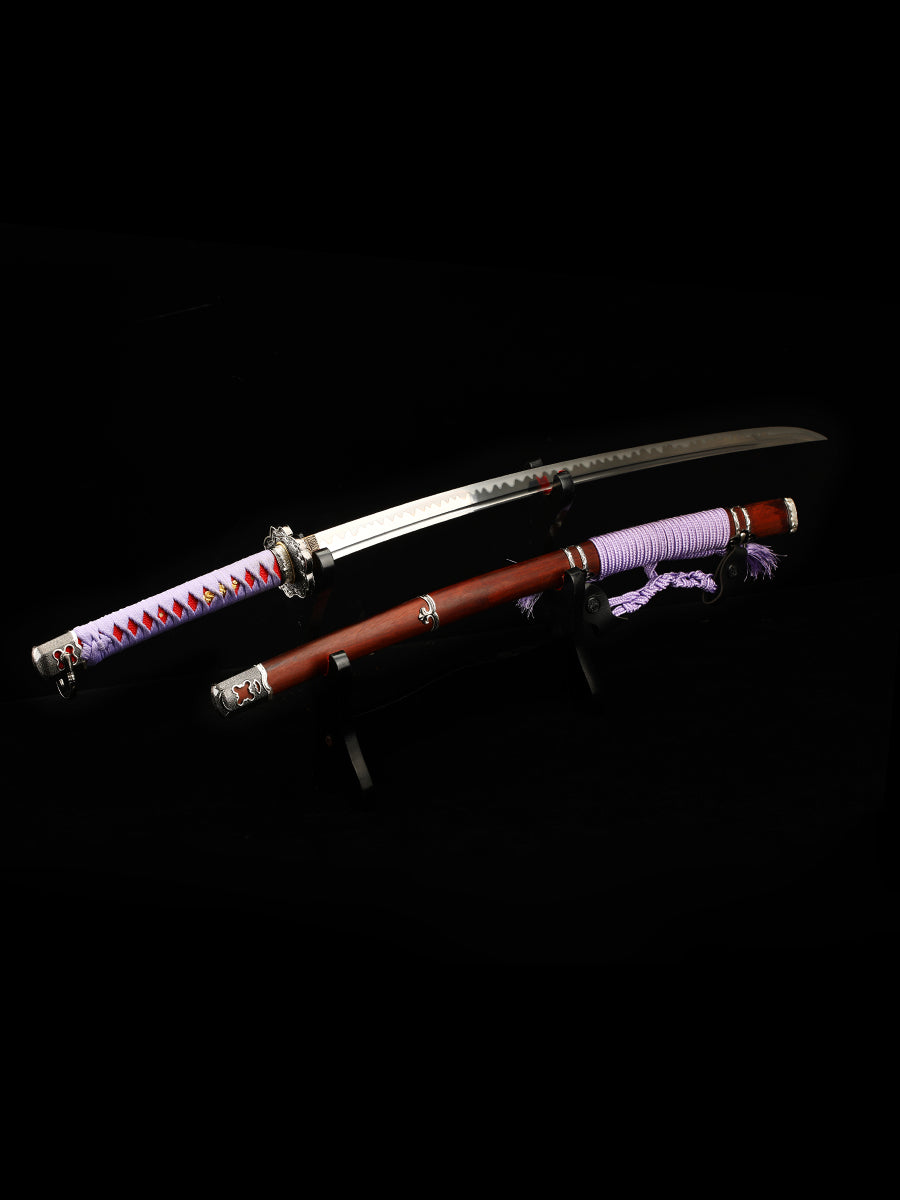 (69)Japanese samurai sword collection sword manganese steel forging unique sword
