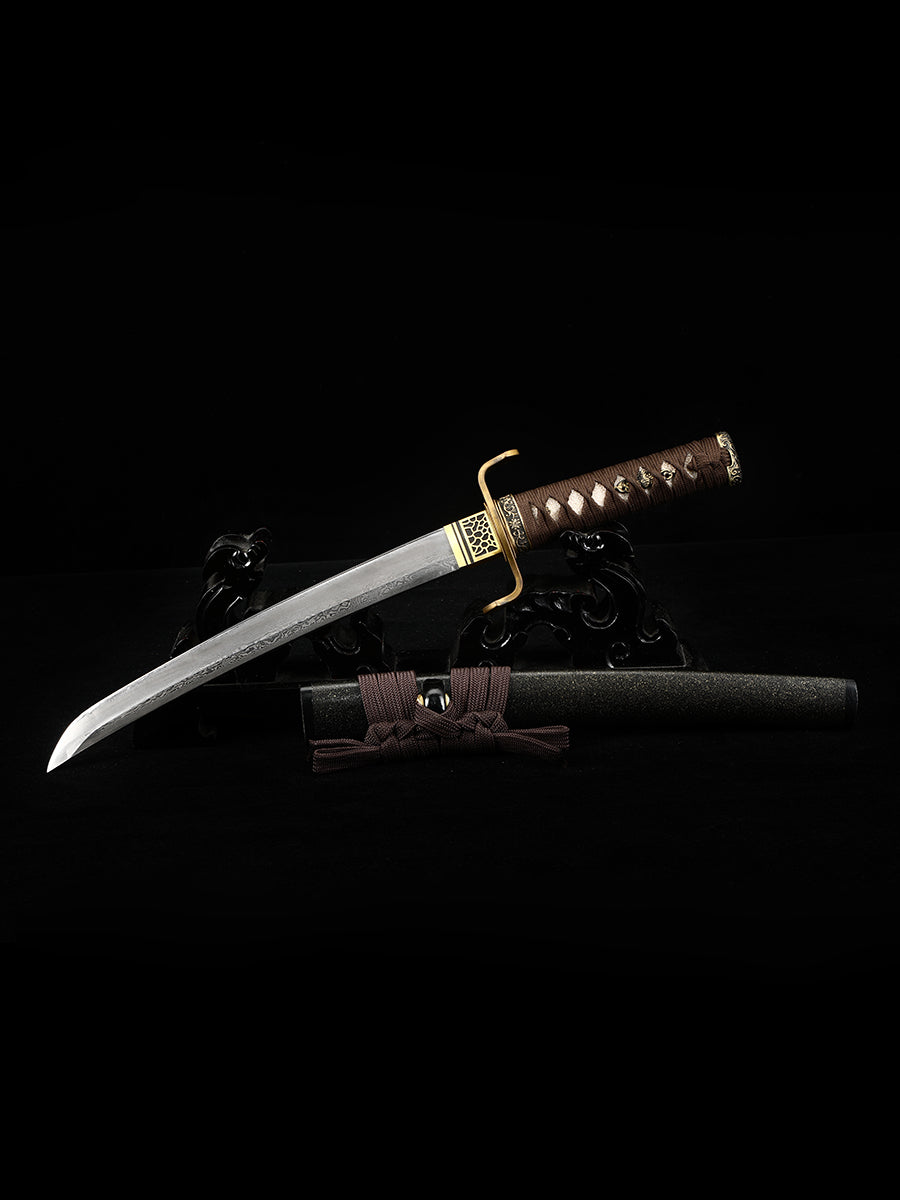 Japanese knife Damascus Steel samurai knife grinding knife knife Tan sharp all Tang 20 inch