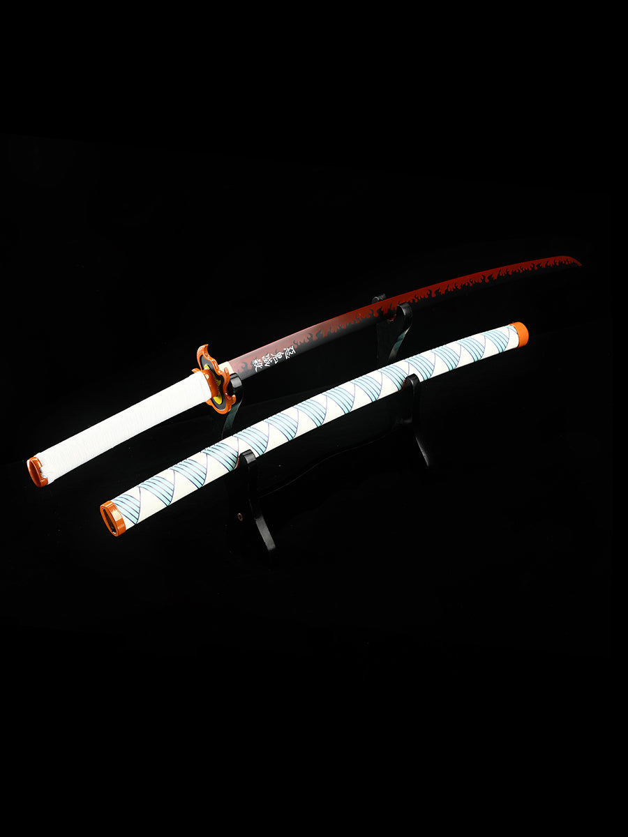 (A002)Demon Slayer sword katana sword kimetsu no yaiba Truly handmadeRengoku Kyoujurou(19)
