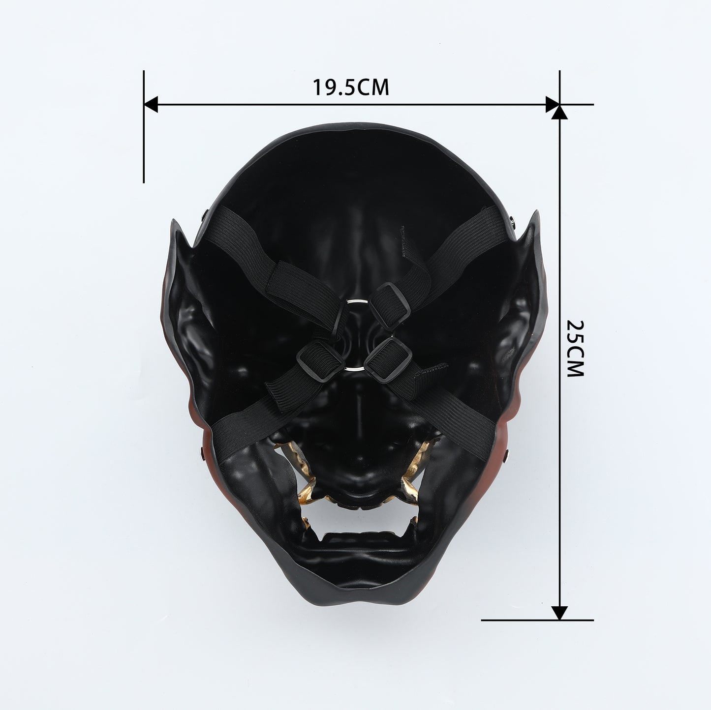 (M3)Japanese Mask cosplay demon king costume prop Halloween horror tattoo decoration Japanese Mask cosplay