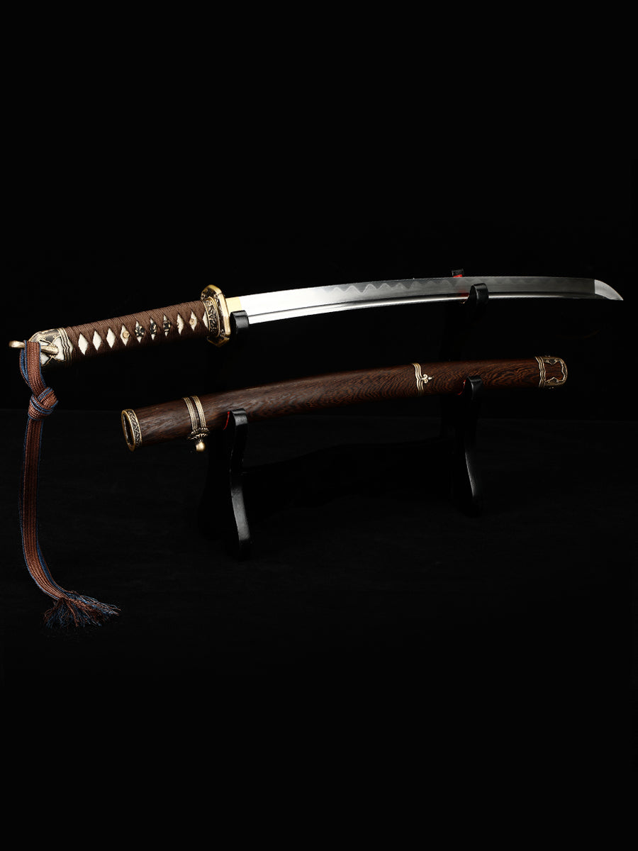 Japan Handmade Katana T10 Steel Samurai Japanese Real Sword Hand drawn scabbard Knife Full Tang Sharp 