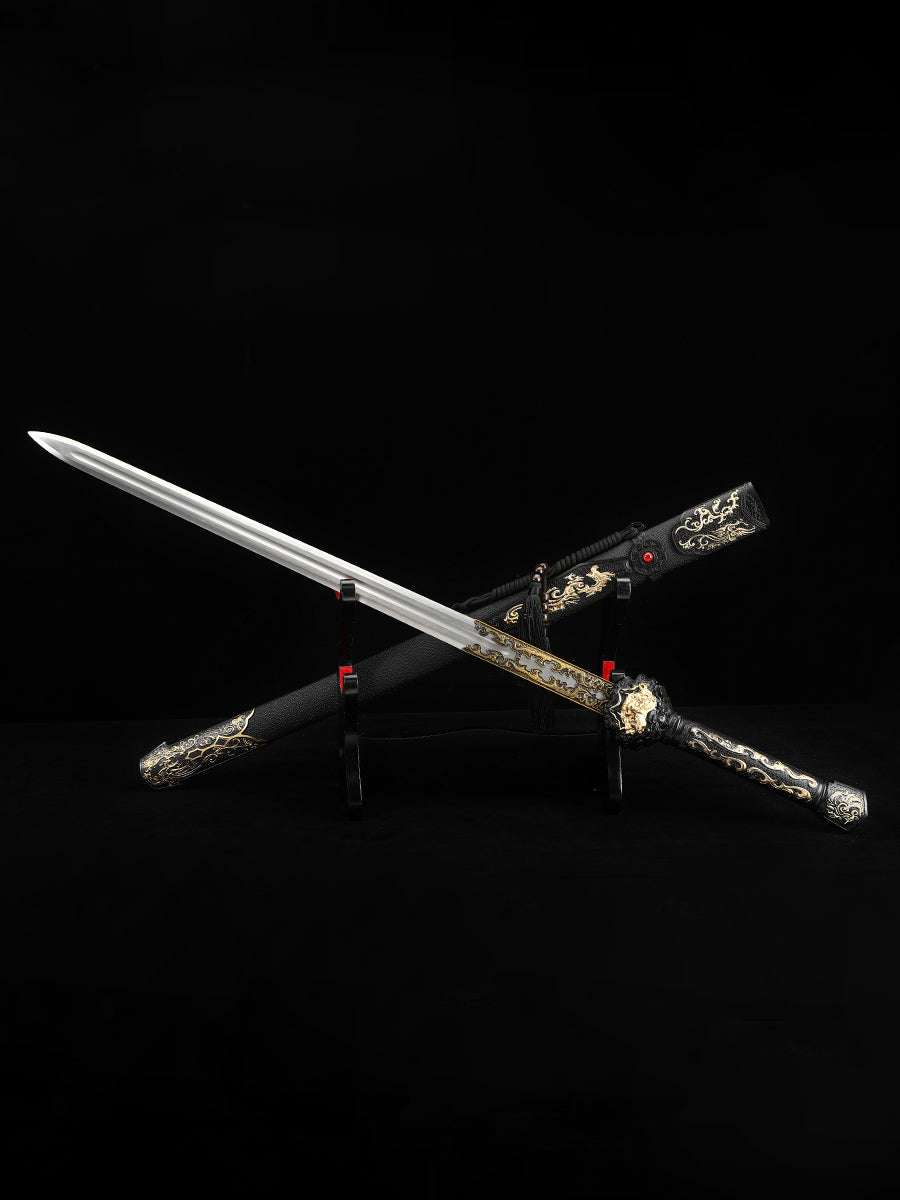 Chinese Sword, Han Dynasty Sword, Film and Television Sword, 1060 Steel Production, Blunt Practice Sword(86)