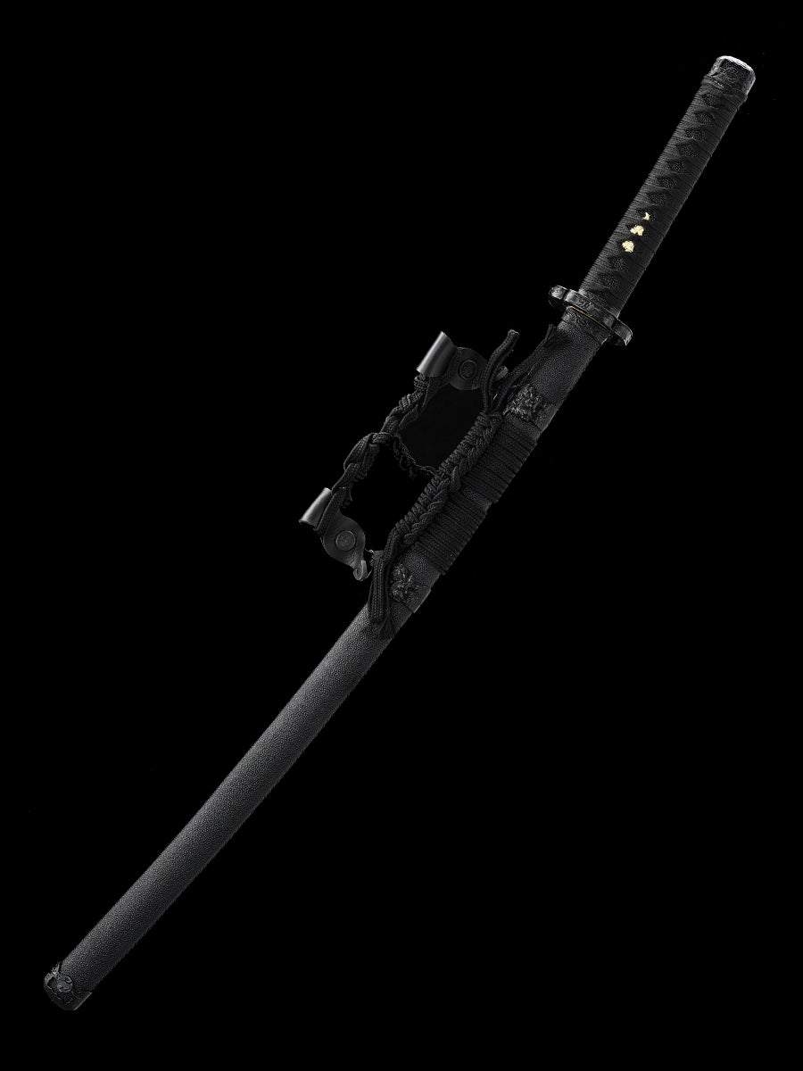 (3)The real katana sword with the blue body tachi