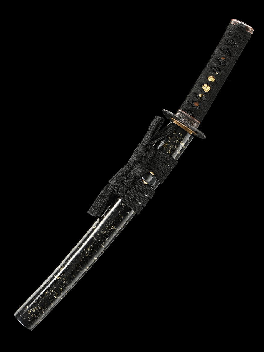 Japanese short sword decorative sword, Japanese samurai sword, made of T10 steel